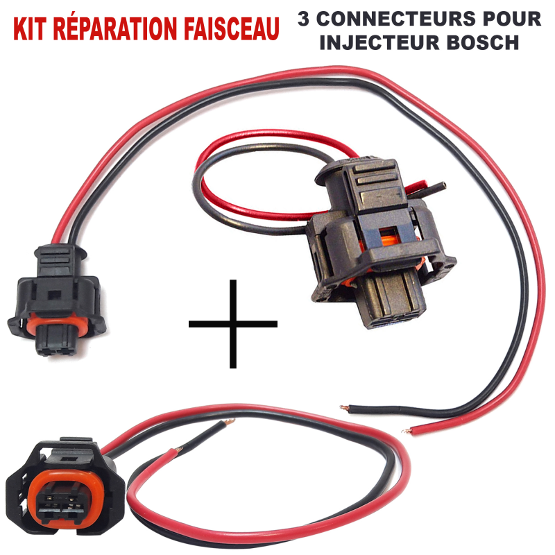 Kit de Réparation Faisceau de Câblage Connecteur pour Injecteur BOSCH